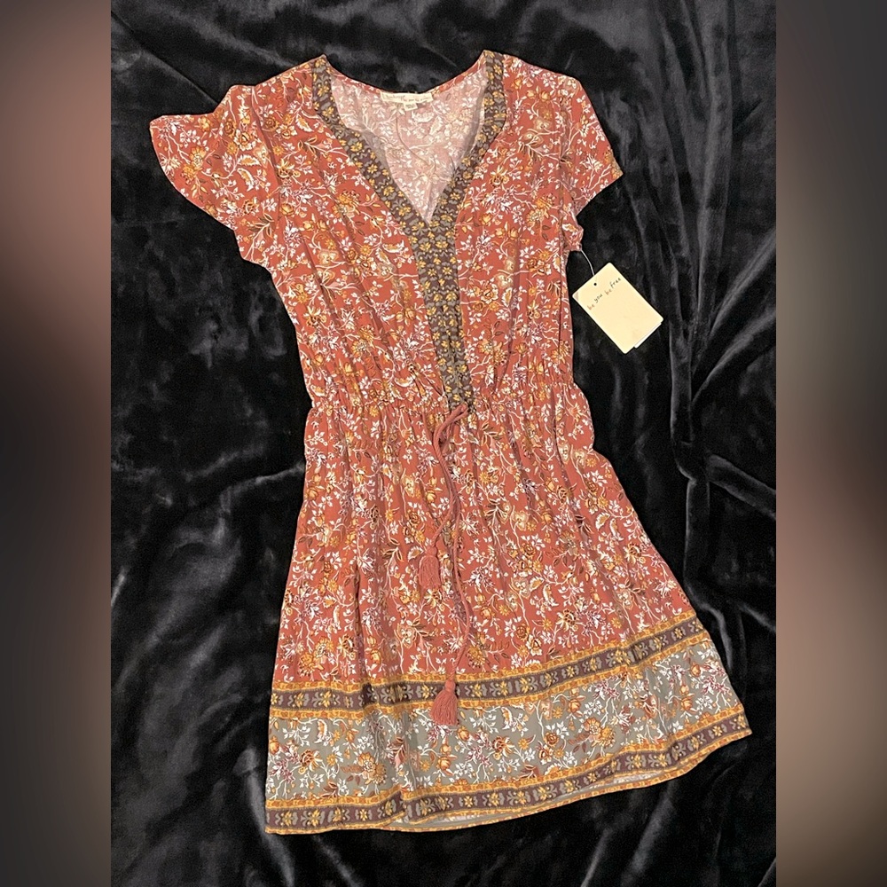 NWT XS boho dress